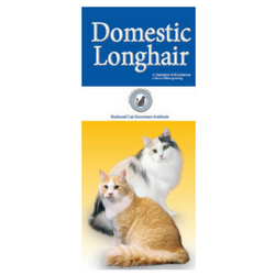 Folletos para clientes de perros domésticos de pelo largo