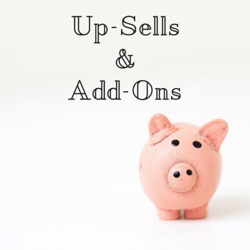 upsells and add ons online course