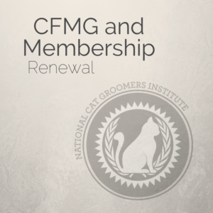 CFMG & Membership Renewal